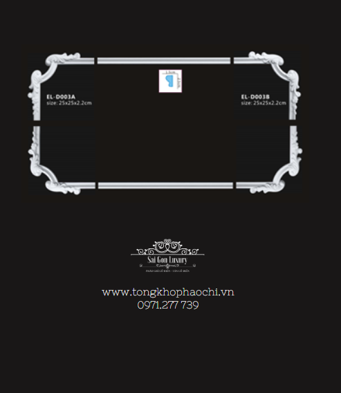 Góc Phào Trần PU   SL-D003B