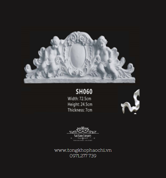 Hoa Văn Trang Trí PU  SL-SH060