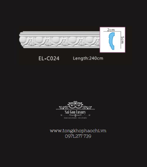 PHÀO ỐP TRẦN SL- C024