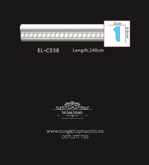 PHÀO ỐP TRẦN Sl - C038